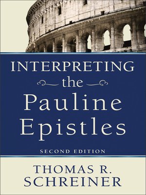 cover image of Interpreting the Pauline Epistles